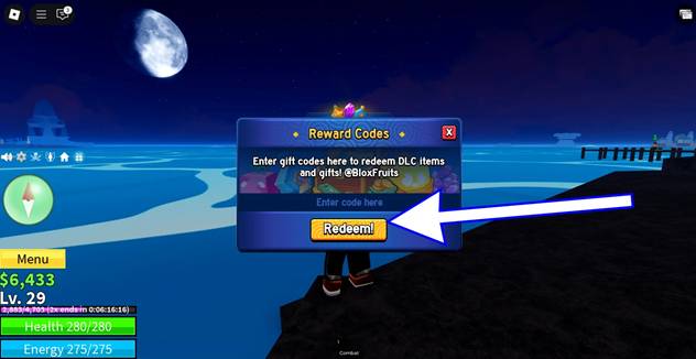 Blox Fruits Code
