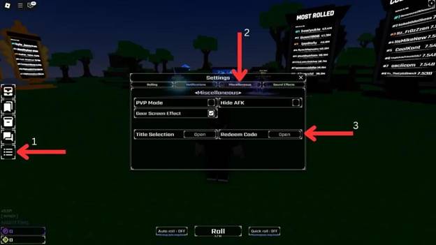 Sol’s RNG Codes