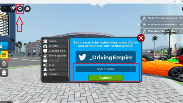 Driving Empire Codes