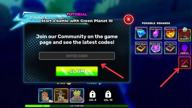 Anime Story Codes