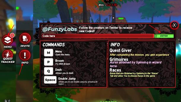 Clover Origins Codes