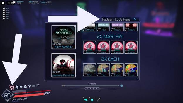 Jujutsu Infinite Codes
