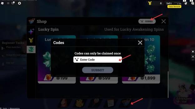 Racket Rivals Codes