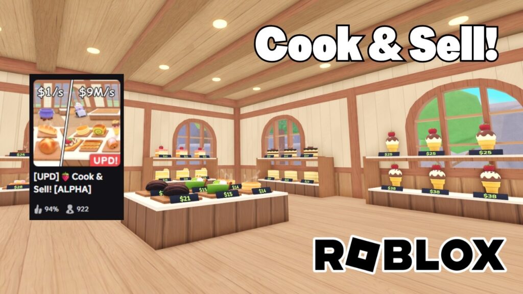 Cook and Sell Codes