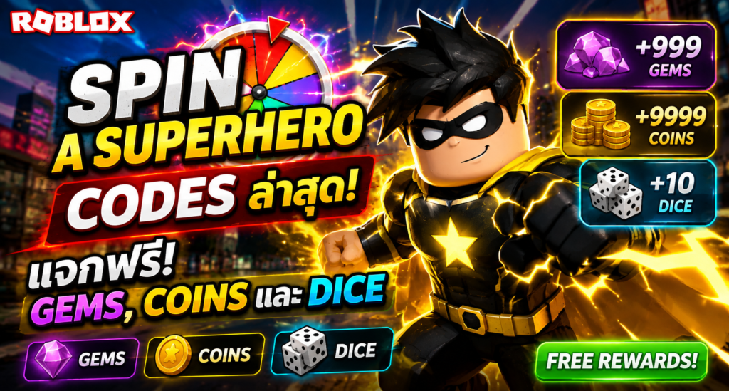 Roblox Spin a Superhero Codes