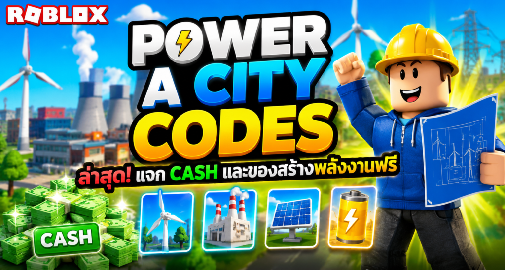 Roblox Power a City Codes