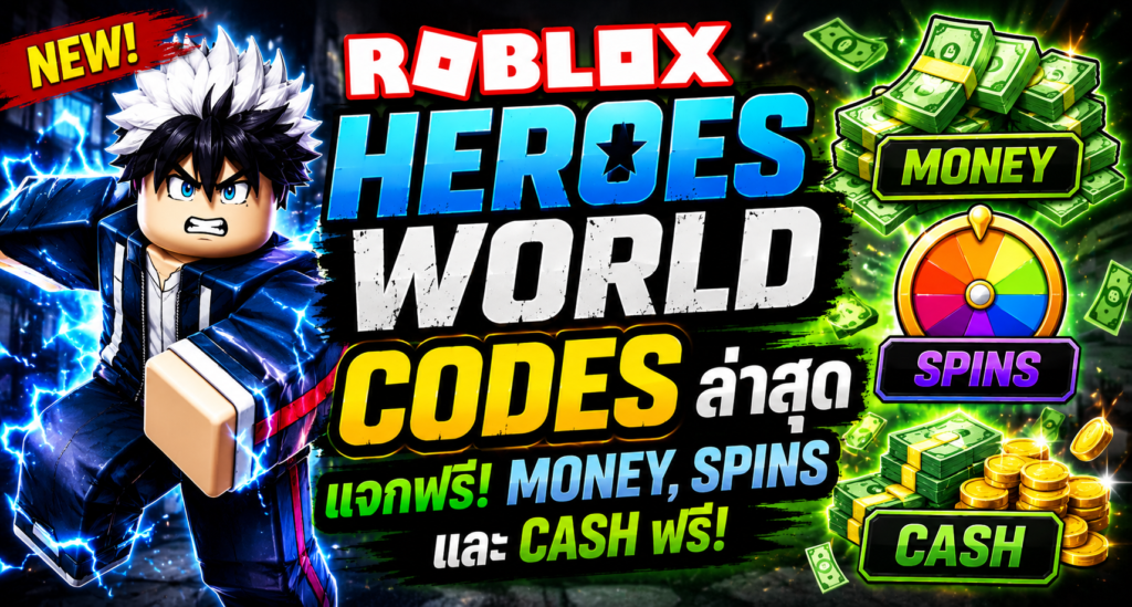 Roblox Heroes World Codes