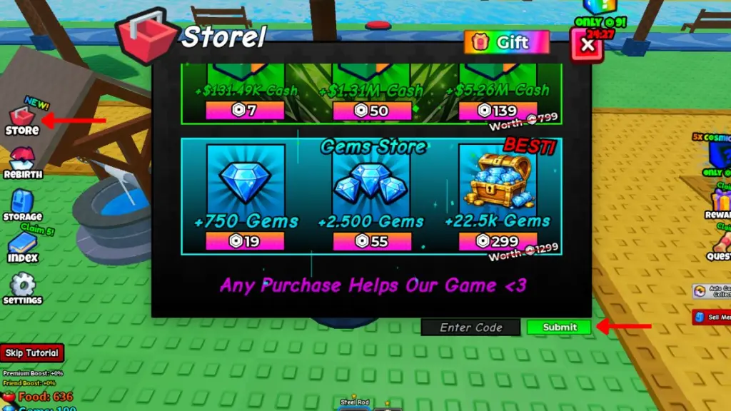 Fish an Anime RNG Codes 