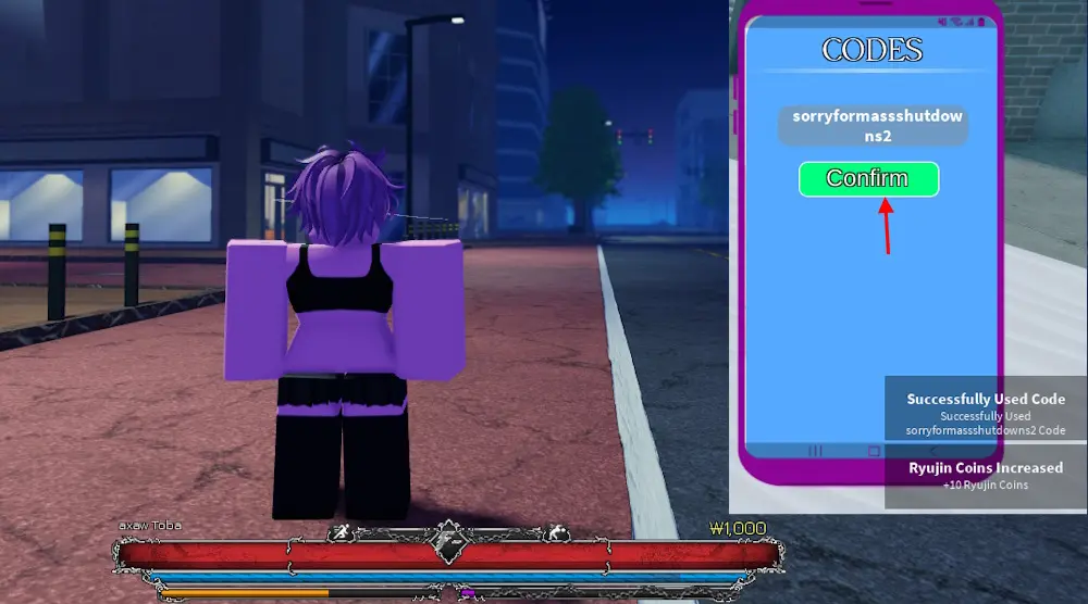 Roblox Ryujin Codes 