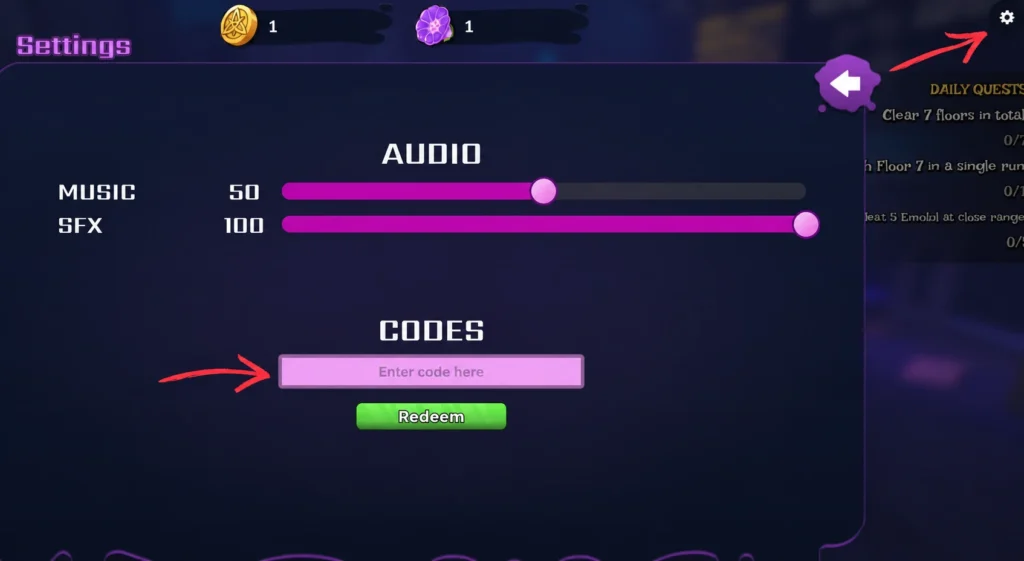 Emotia Escape Codes