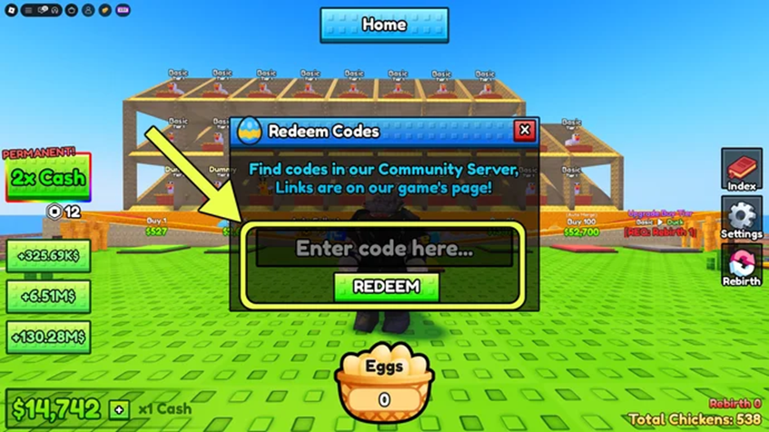 Chicken Farm Codes