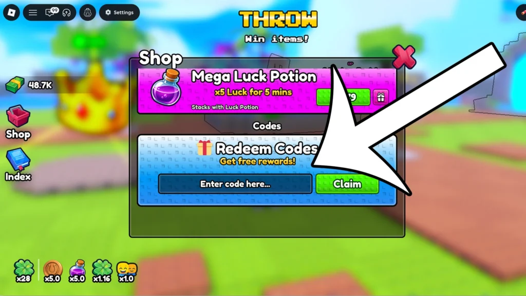 Roblox Throw a Coin Codes